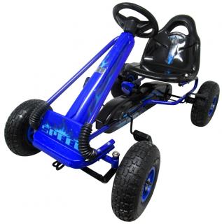 Pedálos gokárt R-Sport G3 kék