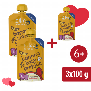 2+1 INGYEN: Ella's Kitchen BIO Reggeli banán és joghurt (100 g)