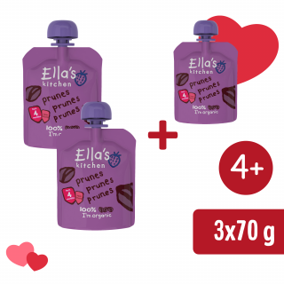 2+1 INGYEN: Ella's Kitchen BIO Szilva snack (70 g)