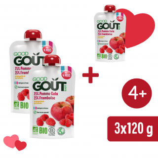 2+1 INGYEN: Good Gout BIO Alma málnával (120 g)