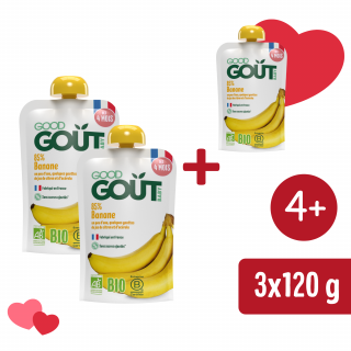 2+1 INGYEN: Good Gout BIO Banán (120 g)