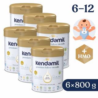 6x Kendamil Premium 2 HMO+ (800 g)