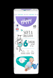 Bella Baby Happy Gyerek pelenka Junior Extra mér. 6 (48 db)