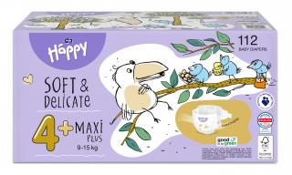 Bella Baby Happy Gyerek pelenka Maxi Toy Plus Box vel. 4+ (112 db)