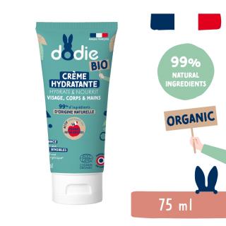 Dodie Organic Hidratáló krém gyermekeknek 3 az 1-ben (75 ml)