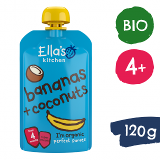 Ella's Kitchen BIO Banán és kókusz (120 g)