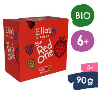 Ella's Kitchen BIO RED ONE gyümölcspüré eperrel (5x90 g)