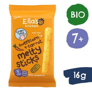 Ella's Kitchen BIO Ropogós kukorica és sárgarépa rudacskák (16 g)