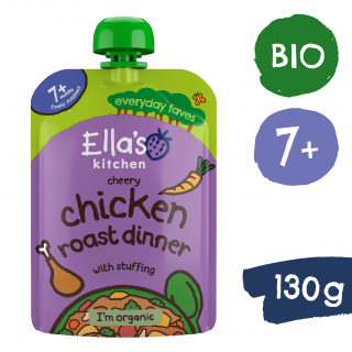 Ella's Kitchen BIO Sült csirke töltelékkel (130 g)