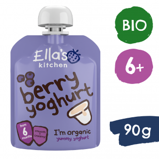 Ellas Kitchen BIO Áfonya joghurttal (90 g)