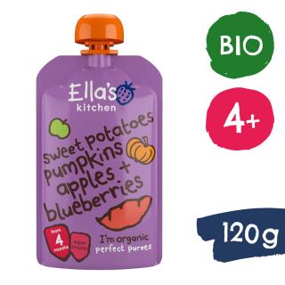 Ellas Kitchen BIO Édesburgonya, sütőtök és alma (120 g)