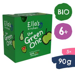 Ellas Kitchen BIO GREEN ONE Kivi almával és banánnal (5x90 g)