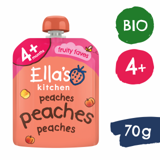 Ellas Kitchen BIO Őszibarack uzsonna (70 g)