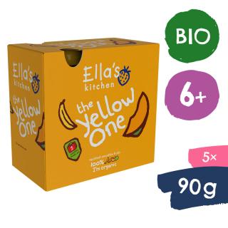 Ellas Kitchen BIO YELLOW ONE gyümölcspüré banánnal (5x90 g)