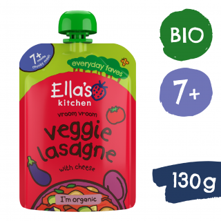 Ellas Kitchen BIO Zöldséges lasagne sajttal (130 g)