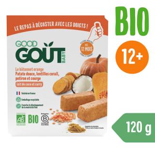 Good Gout BIO BLW Vörös lencse és sütőtök rudacskák (120 g)