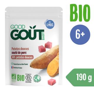 Good Gout BIO Édesburgonya sertéshússal (190 g)