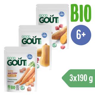 Good Gout BIO Michelin séf tasakok (3× 190 g)