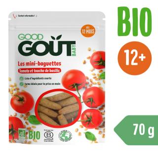 Good Gout BIO Mini bagettek paradicsommal (70 g)