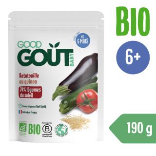 Good Gout BIO Padlizsános lecsó quinoával (190 g)