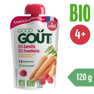 Good Gout BIO Sárgarépa málnával (120 g)