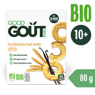 Good Gout BIO Vaníliás karikák (80 g)