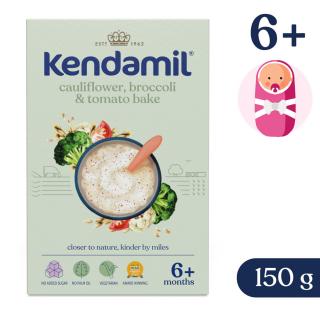 Kendamil Tejes kása brokkolival, karfiollal és paradicsommal (150 g)