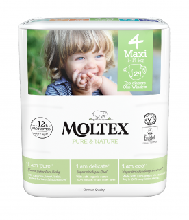 Moltex Pure & Nature Maxi 7–14 g (29 db), öko pelenka