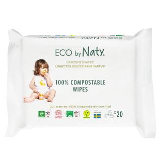 Naty Nedves törlőkendő érzékeny bőrre ÖKO (20 db)