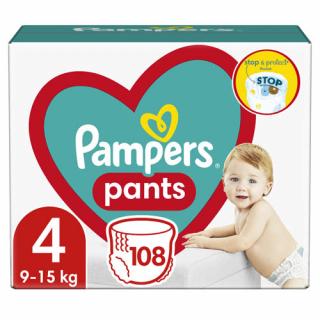 Pampers Pants Mega Box Bugyi pelenka 4 mér. (108 db)