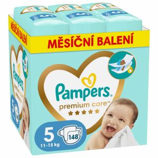 Pampers Premium Care Havi pelenkacsomag 5 mér. (148 db)