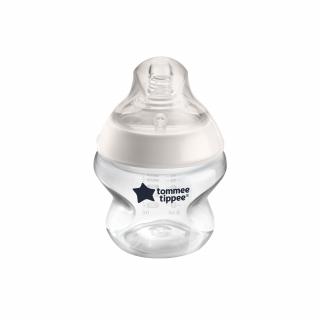 Tommee Tippee Natural Start Önsterilizáló cumisüveg ANTI-COLIC cumival, lassú áramlással 150 ml 0m+