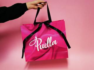 Puella luxus ajándéktáska – minden ajándék tökéletes kiegészítője Változat: Puella luxus táska L (240 × 100 × 320 mm)