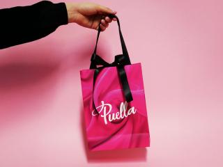 Puella luxus ajándéktáska – minden ajándék tökéletes kiegészítője Változat: Puella luxus táska M (180 × 80 × 250 mm)