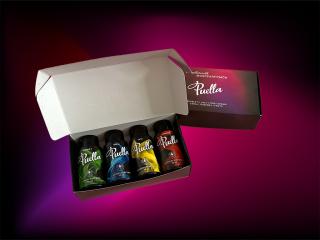 Puella személyre szabott mosóparfüm ajándékcsomag, 4 × 50 ml