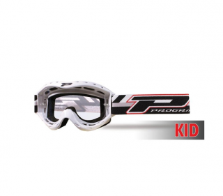 Motocross szemüveg PROGRIP 3101 - Fehér