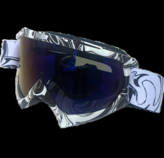 Motocross szemüveg Szín: Fehér