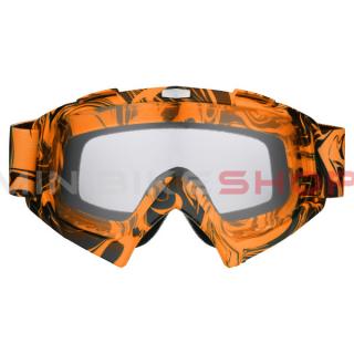 Orange Cross/MTB szemüveg – átlátszó üveg