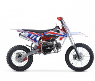 Pitbike Leramotors Shark 125ccm 4T 17/14 Piros