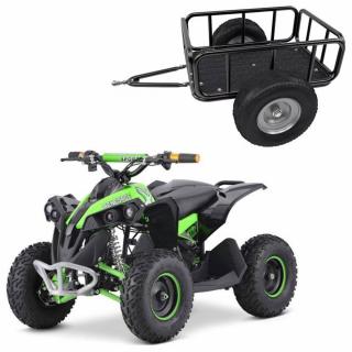 Sunway Renegade 1000W elektromos ATV utánfutóval Szín: Zöld