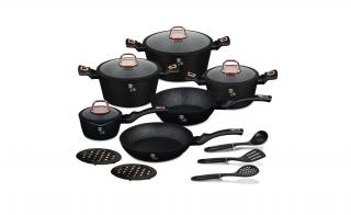 Berlinger Haus Black Rose 15 részes edénykészlet (BH-8234)