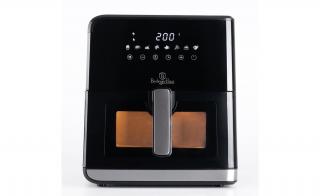 Berlinger Haus Black Silver 7,2 l-es Forrólevegős Sütő LCD Kijelzővel (BH-9470)