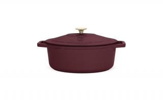 Berlinger Haus Leonardo Öntöttvas ovális lábas fedővel 30 cm-es (BH-6543)