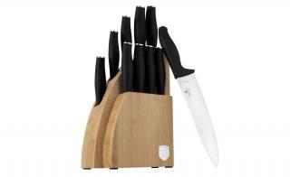 Berlinger Haus Matte Black 10 részes Késkészlet bambusz állvánnyal (BH-2979)