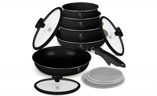 Berlinger Haus Matte Black 12 részes edénykészlet (BH-8248)