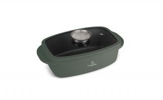 Berlinger Haus Matte Green Pecsenye-, Kacsasütő aroma gombbal (BH-8775)