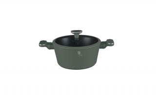 Berlinger Haus Matte Green TitánPro bevonatú Lábas fedővel 24 cm-es (BH-8201)
