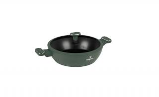 Berlinger Haus Matte Green TitánPro bevonatú Lábas fedővel 28 cm-es (BH-8163)