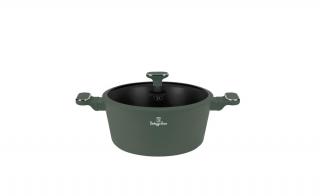 Berlinger Haus Matte Green TitánPro bevonatú Lábas fedővel 28 cm-es (BH-8202)
