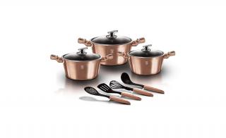 Berlinger Haus Rose Gold 10 részes edénykészlet (BH-6151)